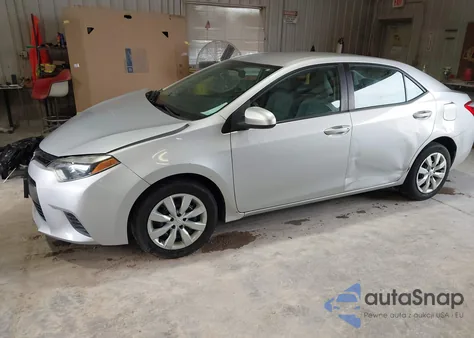 2016 Toyota Corolla Le из США, поврежденный, VIN 2T1BURHE6GC711526